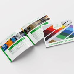 Engraving materials selection guide - Signage pages