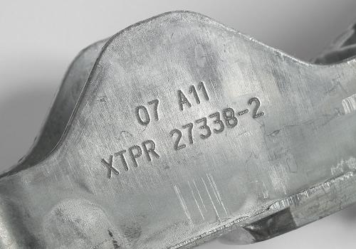 Aluminum marking
